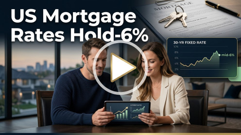 US Mortgage Rates Hold Mid-6%